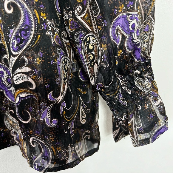 SOYA CONCEPT paisley blouse L - Picture 6 of 9
